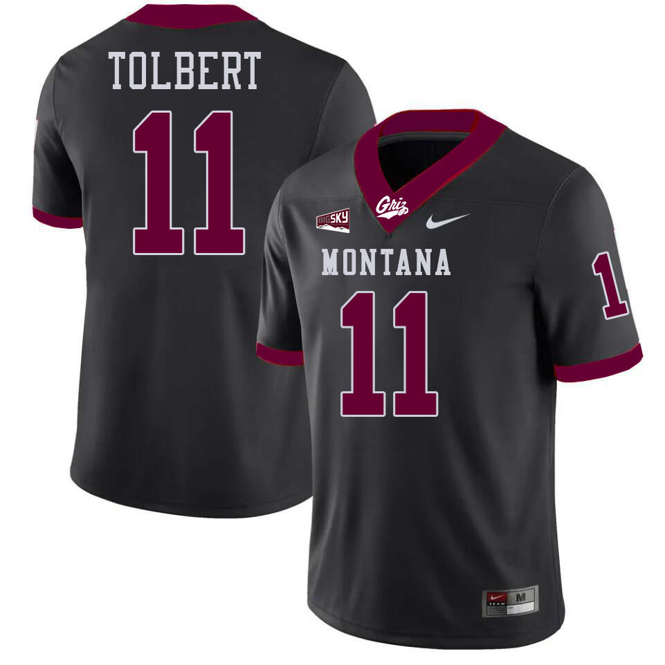 Elijawah Tolbert Montana Jersey,University Of Montana Grizzlies #11 Elijawah Tolbert Jersey Stitched